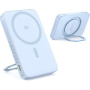 Baseus PicoGo bežični MagSafe powerbank sa okretnim postoljem i USB-C priključkom - 5000 mAh - plava