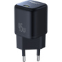 Baseus PicoGo mini brzi punjač adapter s USB-C priključkom - 45W - crni