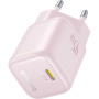 Baseus PicoGo mini brzi punjač s USB-C priključkom - 45W - ružičasti
