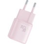 Baseus PicoGo mini brzi punjač s USB-C priključkom - 45W - ružičasti