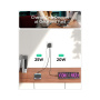 Spigen ArcStation Pro GaN adapter za punjenje s 2x USB-C priključka - 45W - crni