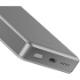ENERGEA AluPac 10K bežični MagSafe powerbank s USB-C priključkom - 10 000 mAh - prirodni titan