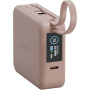 ENERGEA MagPac Mini Plus bežični MagSafe powerbank s 2x integriranim USB-C kabelom i USB-C priključkom - 10 000 mAh - ružičasta