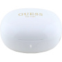 Guess Glossy Classic Logo TWS bežične slušalice - bijele