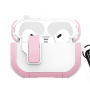 DUX DUCIS Pecp izdržljiva maska s karabinerom za AirPods Pro 2 - roza