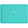 Mat prozirna maska s preklopnim postoljem za MacBook Pro 16" (A2141) - tirkizna