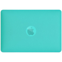 Mat prozirna maska s preklopnim postoljem za MacBook Pro 16" (A2141) - tirkizna