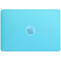 Matna prozirna maska s preklopnim stalkom za MacBook Pro 16" (A2485 / A2780 / A2991 / A3186 / A3403 / A3428 / A3429) - plava