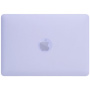 Matna prozirna maskica s preklopnim stalkom za MacBook Pro 16" (A2485 / A2780 / A2991 / A3186 / A3403 / A3428 / A3429) - ljubičasta