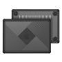 DUX DUCIS LCGH Series matna prozirna maska za MacBook Air 13" (A1932 / A2179 / A2337) - crna
