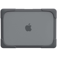 Maska otporna na udarce s isklopljivim nožicama pro MacBook Air 13" (A1237 / A1304 / A1369 / A1466) - sivi