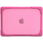 Maskica otporna na udarce s preklopnim nožicama za MacBook Pro 16" (A2485 / A2780 / A2991 / A3186 / A3403 / A3428 / A3429) - ružičasta