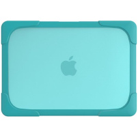 Maskica otporna na udarce s preklopnim nožicama za MacBook Pro 16" (A2485 / A2780 / A2991 / A3186 / A3403 / A3428 / A3429) - plava