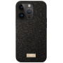 SULADA elegantna glitter maska za iPhone 16 Pro - crna
