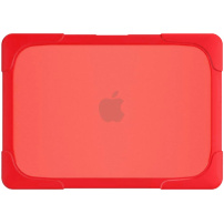 Otporna na udarce maska s nožicama na izvlačenje za MacBook Pro 13" (A2251 / A2289 / A2338) - crvena