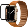 Kaljeno staklo s crnim okvirom za Apple sat 45 mm