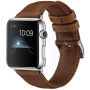 CRAZY HORSE PU kožni remen za Apple sat 42mm / 41mm / 40mm / 38mm - smeđi