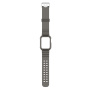 Izdržljiva maska s prozirnim remenom za Apple Watch 42mm (Series 10 / 11) - siva