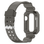 Izdržljiva maska s prozirnim remenom za Apple Watch 42mm (Series 10 / 11) - siva