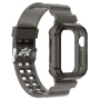 Izdržljiva maska s prozirnim remenom za Apple Watch 42mm (Series 10 / 11) - siva