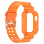 Otporna maska s prozirnim remenom za Apple Watch 42mm (Series 10 / 11) - neonsko narančasta