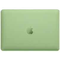 Mat prozirna maska s preklopnim postoljem za MacBook Air 13" (A1237 / A1304 / A1369 / A1466) - zelena