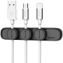 Baseus magnetski organizator kablova za Apple uređaj - crna