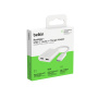 BELKIN RockStar audio i adapter za punjenje - 2x USB-C na USB-C - bijeli