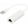 Ethernet USB adapter velike brzine - 10/100Mbps, RJ45, USB 2.0 - bijeli