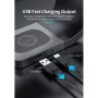 Appleking 4u1 magnetsko bežično postolje za iPhone / Apple Watch / AirPods - 15W - crno