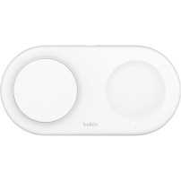 BELKIN BOOST CHARGE PRO Qi2 2u1 magnetna podloga za punjenje za iPhone / AirPods - bijela