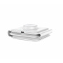 Wiwu 3u1 silikonski bežični punjač za iPhone / Apple Watch / AirPods - bijela