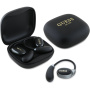 Guess Satin Classic Logo OWS bežične slušalice - crne