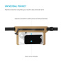 FIXED Dry Belt vodootporna torbica s remenom za iPhone - smeđa