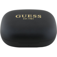 Guess Satin Classic Logo OWS bežične slušalice - crne