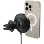 Spigen OneTap Pro 3 Cryomax magnetski držač za auto za ventilacijski otvor s bežičnim punjenjem za iPhone - crni