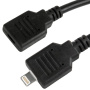 Produžni kabel Lightning Male / Lightning Female za iPhone / iPad / iPod / AirPods - 1 m - crna