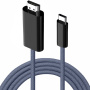 Brzi 4K 60Hz USB-C / HDMI kabel za MacBook - 1,8 m - crna