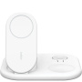 BELKIN Boost Charge 3-u-1 sklopivi magnetski bežični stalak za iPhone / Apple Watch / AirPods - 15W - bijeli