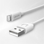 USAMS T21 set adaptera s USB-A priključkom i USB-A na Lightning kabel - 10,5W - 1 m - bijela