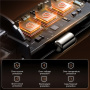 JOYROOM CCN16 mini auto punjač s USB-C / USB-A priključcima - 15W - crni