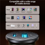 JOYROOM CCN16 mini auto punjač s USB-C / USB-A priključcima - 15W - crni