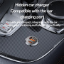 Yesido Y68 mini auto punjač s USB-C / USB-A priključcima - 48W - sivi