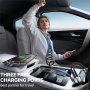 JOYROOM CL07 set auto punjača s USB-C / USB-A priključcima i USB-C kabelom - 72W - 1,6 m - crna