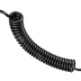 USAMS US-CC167 set auto punjača s USB-C / USB-A priključcima i USB-C kabelom - 60W - 1 m - crna