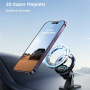 JOYROOM JR-ZS376 magnetski držač za auto za kontrolnu ploču za iPhone - crni