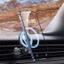 USAMS US-ZJ075 magnetski držač za auto za ventilacijski otvor za iPhone - crni