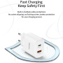Yesido YC47 set adaptera s USB-C / USB-A priključcima i USB-C na Lightning kabel - 20W - 1 m - crna