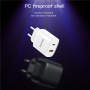 Yesido YC47 set adaptera s USB-C / USB-A priključcima i USB-C na Lightning kabel - 20W - 1 m - crna