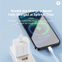 ESSAGER ES-CD30 set adaptera s USB-C priključkom i USB-C na Lightning kabel - 20W - 1 m - bijeli